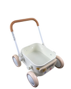 Shop Kidpop PULA 2-in-1 Push and Pull-Along Wagon, White at GoodBuy Gear
