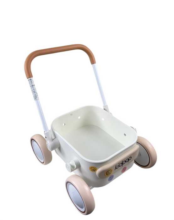 Shop Kidpop PULA 2-in-1 Push and Pull-Along Wagon, White at GoodBuy Gear