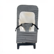 Shop Baby Delight Alpine Deluxe Portable Bouncer, Charcoal Tweed at GoodBuy Gear