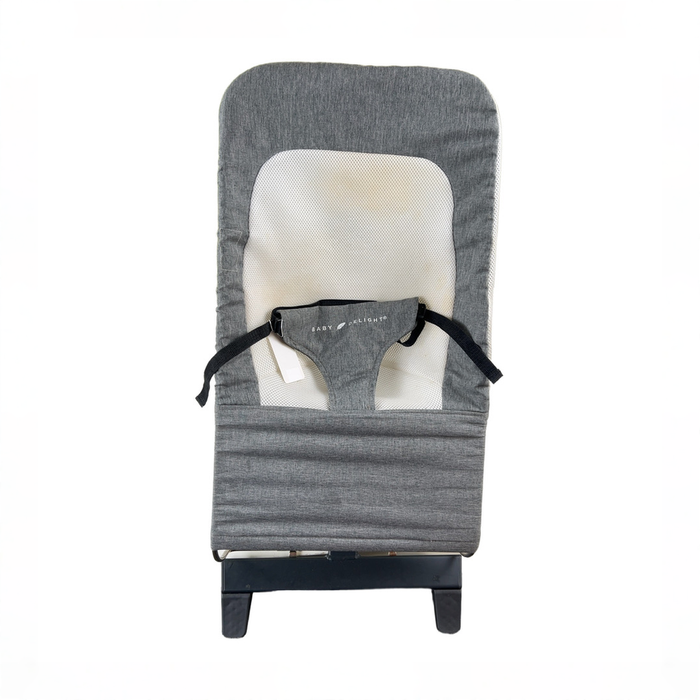 Shop Baby Delight Alpine Deluxe Portable Bouncer, Charcoal Tweed at GoodBuy Gear