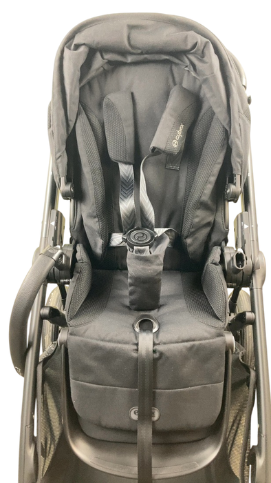 Shop Cybex Gazelle S Modular Stroller, 2023, Black Frame, Moon Black at GoodBuy Gear