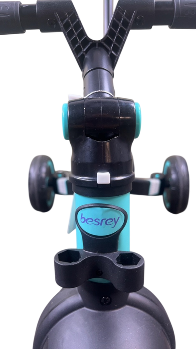 Shop BesRey 7-in-1 Toddler Bike with Parent Steering Push Handle, Blue at GoodBuy Gear