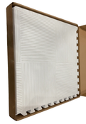 Shop Lalo Play Mat, 4x6, Grey Wickerwork at GoodBuy Gear
