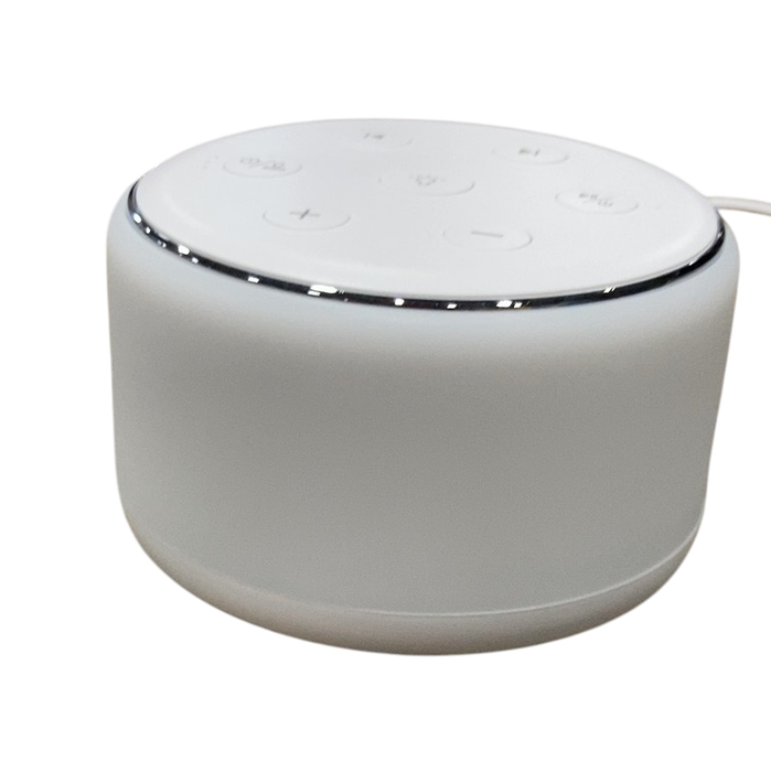 Shop Famisym White Noise Sound Machine with Night Light, White at GoodBuy Gear