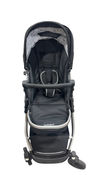 Shop Mockingbird Single to Double 2.0 Stroller, 2024, Black, Silver With Black Leather, Windowpane at GoodBuy Gear
