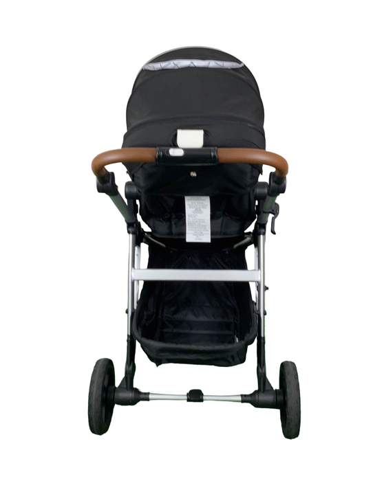 Mockingbird Single 2.0 Stroller, Windowpane, Black, Silver With Penny Leather, 2023