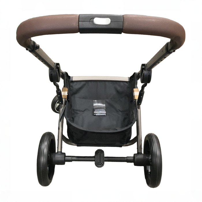 Shop Cybex Balios S Lux Stroller, 2026, Almond Beige, Taupe Frame - HIDDEN SR 9/30 at GoodBuy Gear