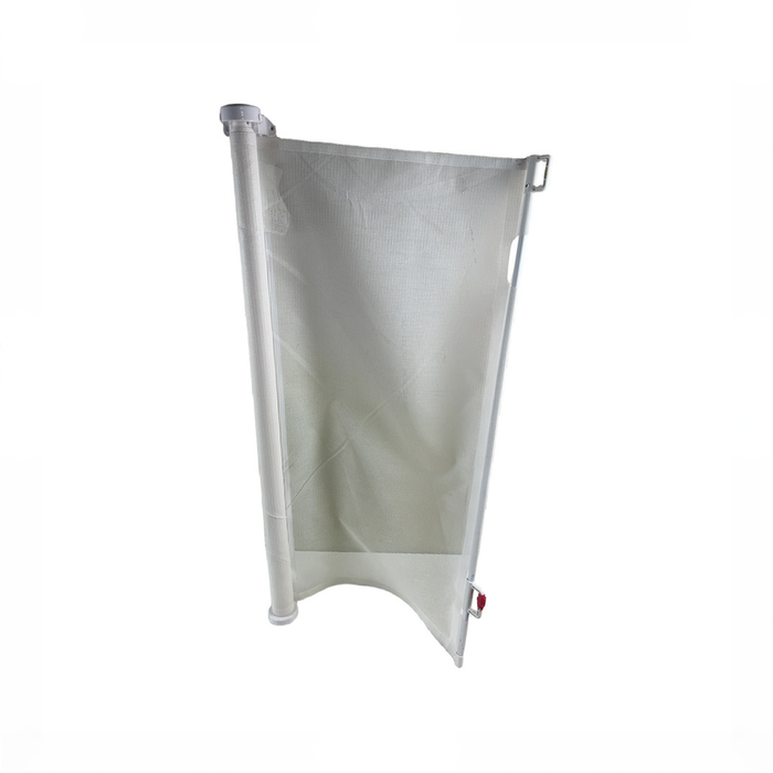 Shop WOMHOM Retractable Extra Long Baby Gate, Grey, 80" at GoodBuy Gear