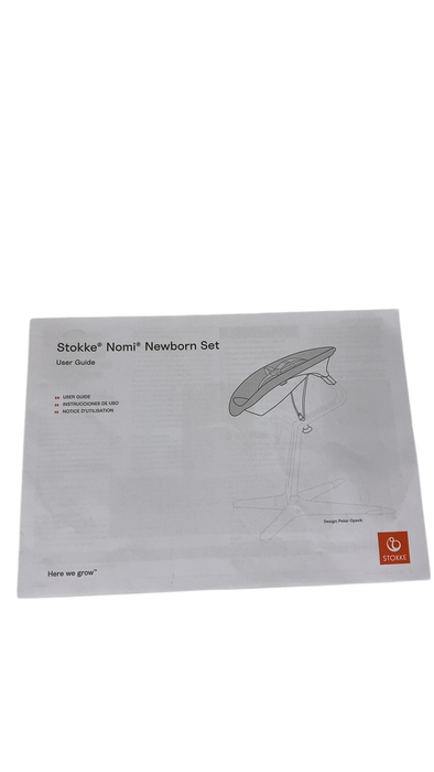 Shop Stokke Nomi Newborn Set, White Grey Sand at GoodBuy Gear