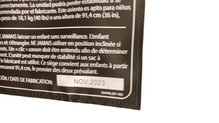 Shop UPPAbaby Rumbleseat V2+, Anthony (White & Grey Chenille) at GoodBuy Gear