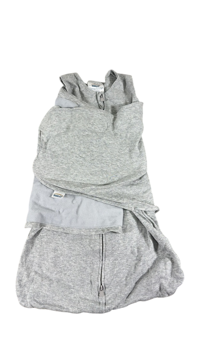 Shop Halo SleepSack Swaddle, Heather Gray, Newborn at GoodBuy Gear