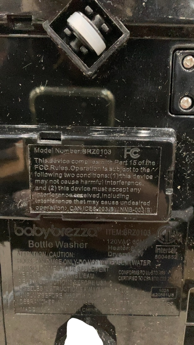 Shop Baby Brezza Bottle Washer Pro, White/Black at GoodBuy Gear