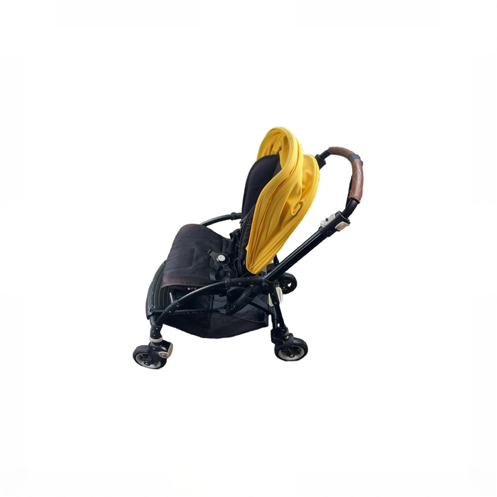 Shop Bugaboo Bee5 Stroller, 2016, Black, Black, Sunrise Yellow at GoodBuy Gear