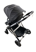 Shop Mockingbird Single 2.0 Stroller, 2025, Black, Silver With Black Leather, Windowpane at GoodBuy Gear