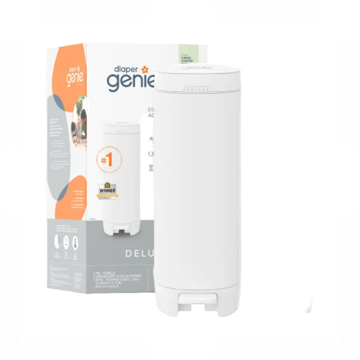 Shop Diaper Genie Deluxe Diaper Pail, White at GoodBuy Gear
