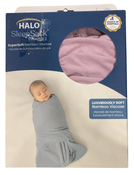 Shop Halo SuperSoft SleepSack Swaddle, Mauve, Newborn at GoodBuy Gear