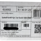 Shop Stokke Nomi High Chair, Walnut Black at GoodBuy Gear