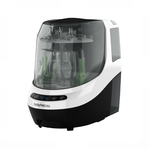 Shop Baby Brezza Bottle Washer Pro, White/Black at GoodBuy Gear