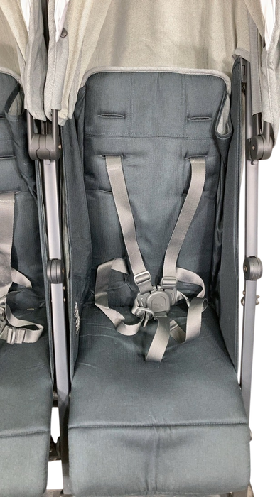 Shop UPPAbaby G-Link V2 Double Stroller, 2022, Greyson (Charcoal Melange) at GoodBuy Gear
