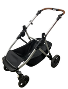 Shop Mockingbird 2.0 Single to Double Stroller Frame, 2024, Silver With Penny Leather at GoodBuy Gear