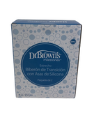 Shop Dr. Brown's Milestones Sippy Spout Bottle with Silicone Handles, 8oz, 2 Pack, Narrow-Neck, Black/Ecru at GoodBuy Gear