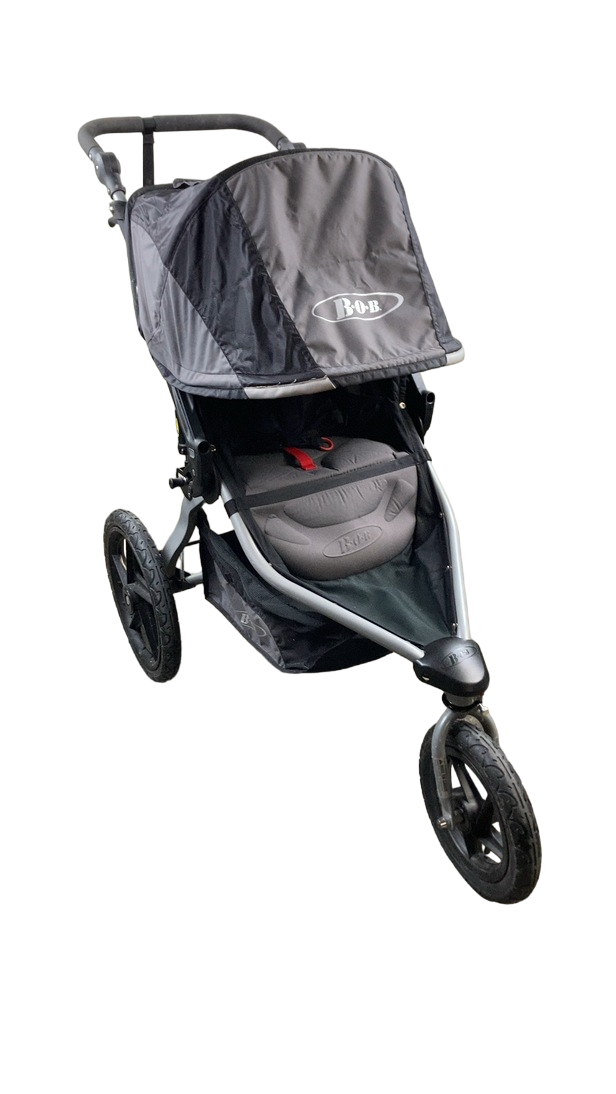 single bob stroller used BOB Revolution Flex Single Jogging Stroller, 2015, Graphite Black