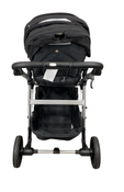 Shop Mockingbird Single to Double 2.0 Stroller, 2024, Black, Silver With Black Leather, Watercolor Drops at GoodBuy Gear