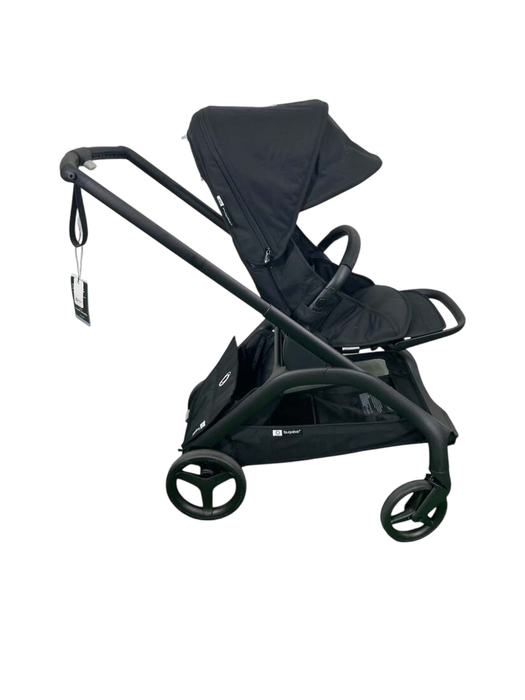 Shop Bugaboo Dragonfly Bassinet and Seat Stroller, 2023, Black, Midnight Black, Midnight Black at GoodBuy Gear