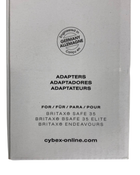 Shop Cybex Gazelle S Britax Adapter, Black at GoodBuy Gear