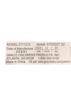 Shop Graco Extend2Fit 3-in-1 Convertible Car Seat, 2024, Stocklyn at GoodBuy Gear