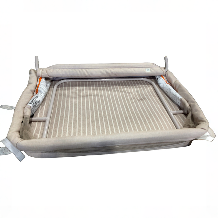 Shop Baby Gap Bedside Bassinet, Oatmeal Stripes at GoodBuy Gear