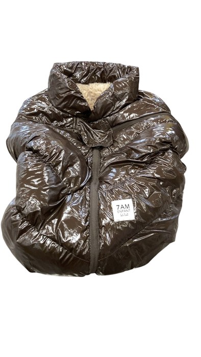 Shop 7 A.M. Enfant Car Seat Cocoon, Brown Polar at GoodBuy Gear