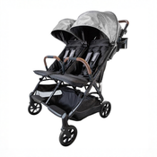Shop Strolee V2 Double Stroller, 2026, Shadow at GoodBuy Gear
