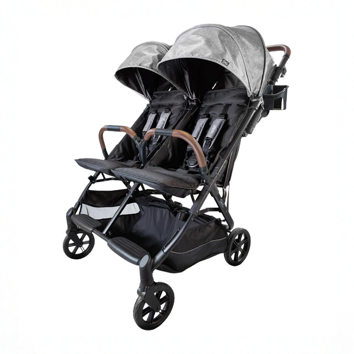 Shop Strolee V2 Double Stroller, 2026, Shadow at GoodBuy Gear