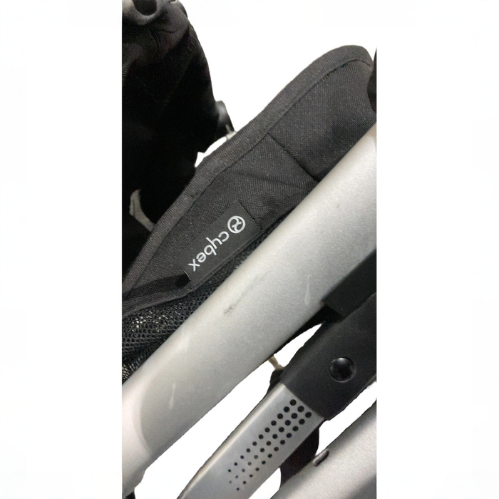 Shop Cybex Gazelle S Modular Stroller, 2023, Moon Black, Silver Frame at GoodBuy Gear
