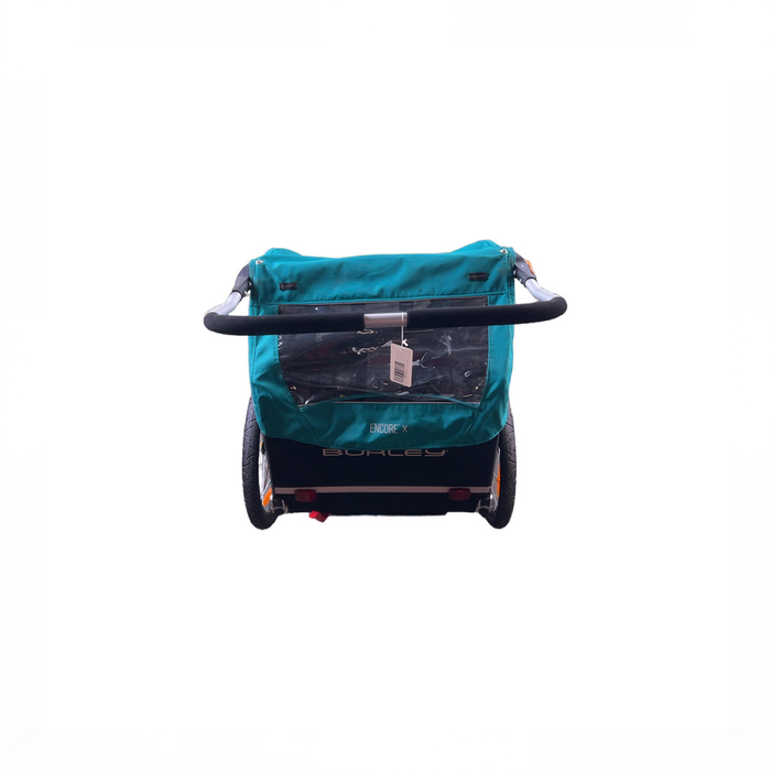 Shop Burley Encore X Bike Trailer, Pacific Blue at GoodBuy Gear