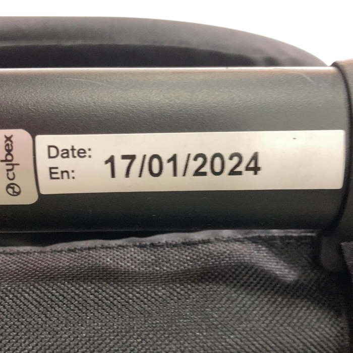 Shop Cybex Eos Stroller, 2024, Black, Moon Black at GoodBuy Gear