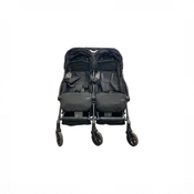 Shop Mompush Lithe Double Stroller, 2026, Black at GoodBuy Gear