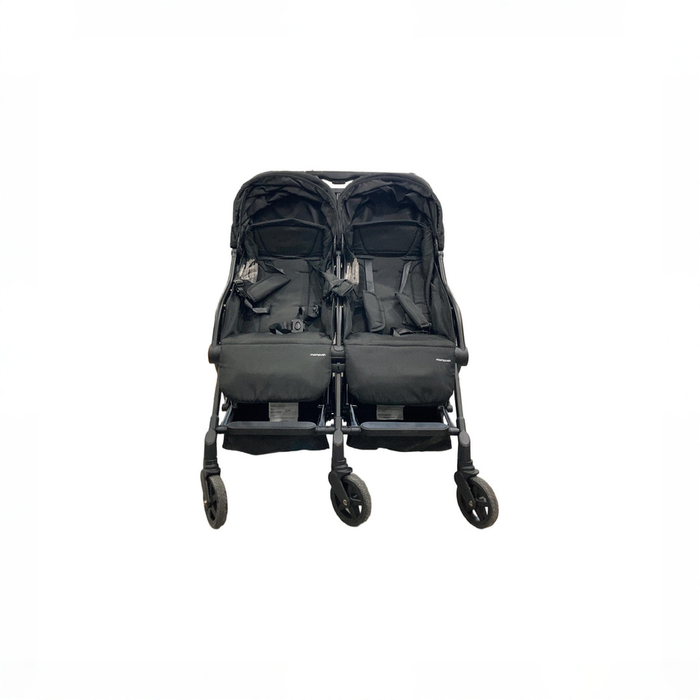 Shop Mompush Lithe Double Stroller, 2026, Black at GoodBuy Gear