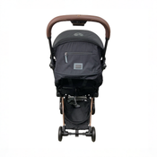 Shop Cybex Coya Stroller, 2024, Rose Gold, Sepia Black at GoodBuy Gear