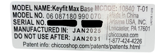 Shop Chicco KeyFit Max Infant Car Seat Base, 2025 at GoodBuy Gear