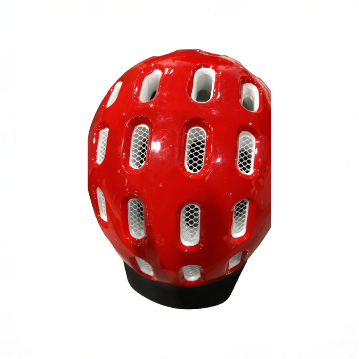 Shop Woom Ready Kids Helmet, Without Light, Woom Red, XSmall at GoodBuy Gear