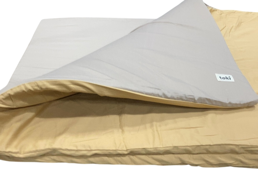 Shop Toki Kids Mega Padded Play Mat 55" x 55", Cloud + Sandcastle at GoodBuy Gear