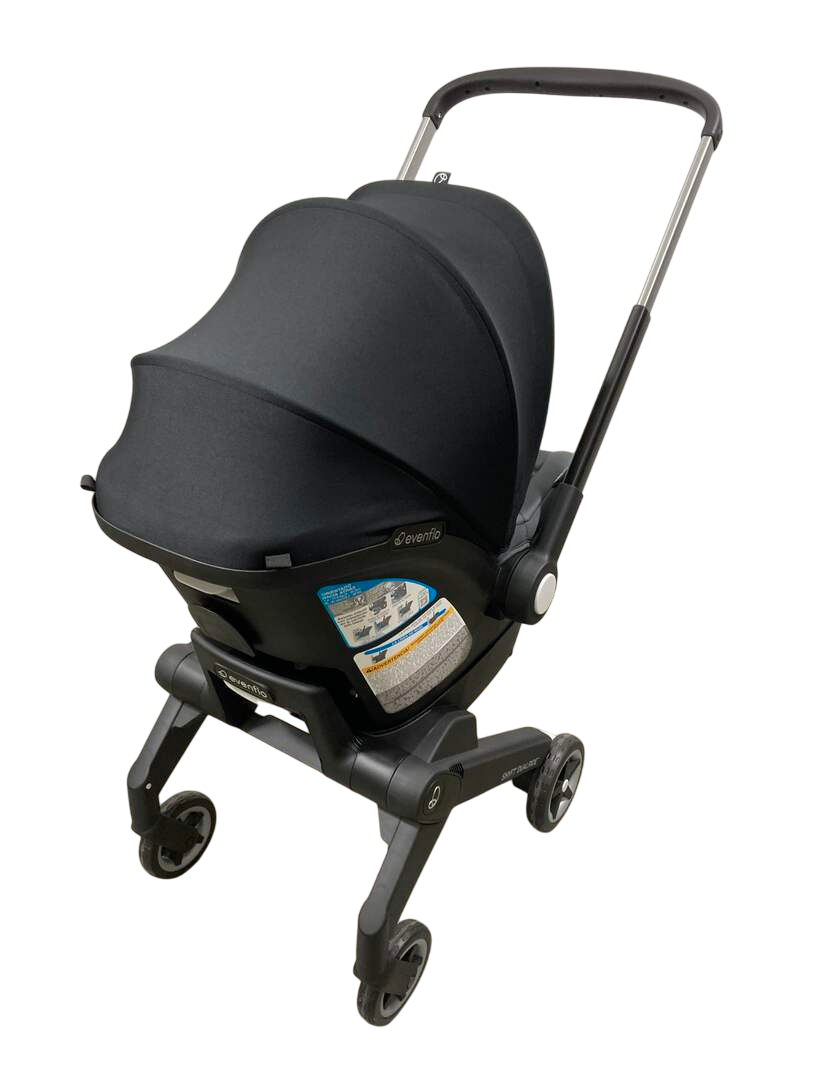 Evenflo Shyft Dual Ride Infant Car Seat Stroller Combo, 2023, Sylva Pi