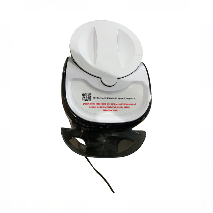 Shop Baby Brezza Formula Pro Advanced Baby Formula Dispenser, White on Black at GoodBuy Gear