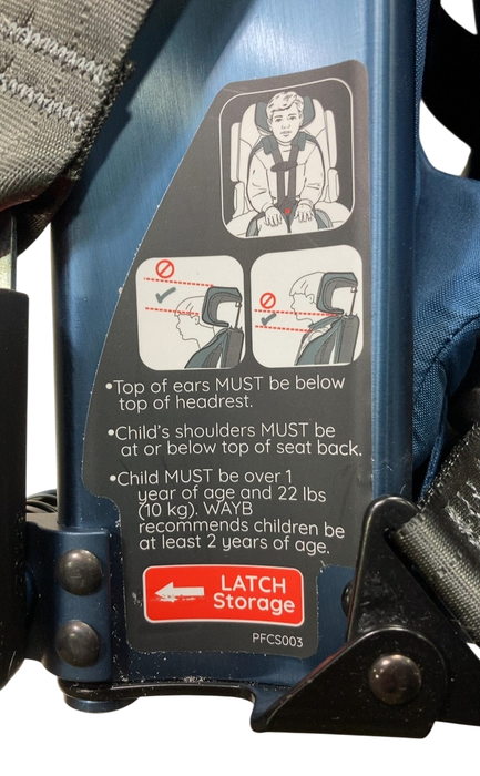 Shop WAYB Pico Portable Car Seat, 2022, Midnight Sky at GoodBuy Gear