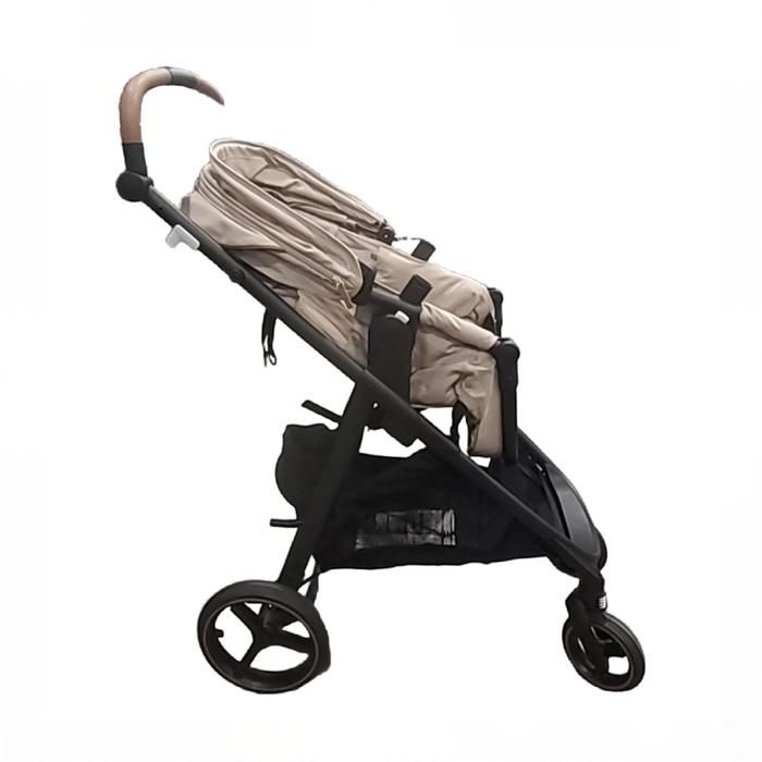 Shop Evenflo Shyft Intuiti+ Stroller, 2025, Green & Gentle Fabric, Travertine at GoodBuy Gear