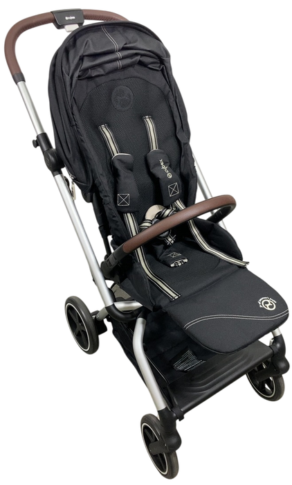 Shop Cybex Eezy S Twist+2 Stroller, 2022, Moon Black at GoodBuy Gear