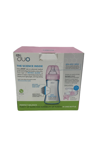 Shop Chicco Duo Newborn Baby Bottle Gift Set, 8 Piece, Pink at GoodBuy Gear