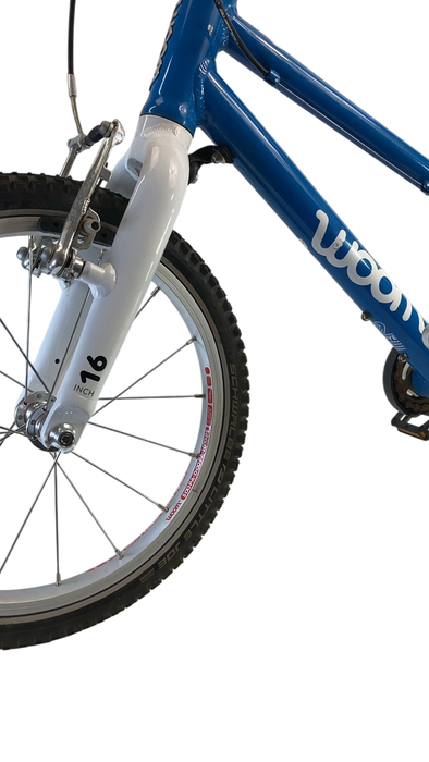 Shop Woom 3 Bike "16, Sky Blue at GoodBuy Gear